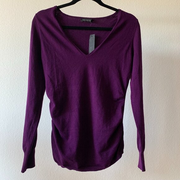 ๐ The Limited Deep Plum V-Neck Sweater โ Cozy & Chic! ๐ - Picture 2 of 4